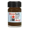 Decorlack Acryl - Dunkelbraun 045 15 ml. Produktbild-Vorschau 2