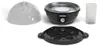 Cuociuova 7 uova con pulsante trasparente 360W Nero Anteprima dell’immagine prodotto 4