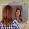 Lustro ścienne okno z okiennicami 53x42x5cm ~ szary shabby Podgląd zdjęcia produktu 9