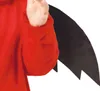 Dämonisches Halloween Kostüm Flügel Rot Teufel Kapuze Horn, Produktbild-Vorschau 3