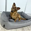 4L Textil Pelíšek pro psa nebo kocku TEO (120x100 cm, tmavì Náhled obrázku produktu 4