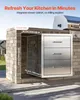 VEVOR Outdoor Küchenschubladen 46x59x59 cm (BxTxH), Produktbild-Vorschau 5