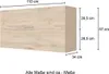 Held Möbel Klapphängeschrank Sorrento BxTxH 110 x 34 x 57 Produktbild-Vorschau 7