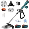 Akku Rasentrimmer 21V – 4-in-1 mit 2 Akkus 4.0Ah, Schneidet Produktbild-Vorschau 1