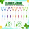 Zungenschaber-Set, 10 Stück, Zungenreiniger aus Silikon & Produktbild-Vorschau 5
