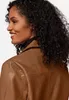 Damen Lederjacke Ricano CECILA – cognac / L Produktbild-Vorschau 4