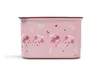 A pink Tupperware storage box with a Disney Minnie Mouse chef motif, shown against a white background. Anteprima dell’immagine prodotto