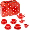 Bigjigs Toys Set da tè a pois rossi Anteprima dell’immagine prodotto 1