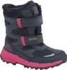 A single navy and pink Kappa winter boot for children, shown against a white background. Produktbild-Vorschau