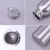 Edelstahl Trinkflasche Wasserflasche BPA-frei auslaufsicher Produktbild-Vorschau 3