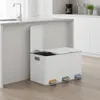 SONGMICS HOME Abfalltrenner mit 3 x 15L Inneneimern, Produktbild-Vorschau 1
