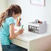Organizér na stůl s přihrádkami na příslušenství – Náhled obrázku produktu 3