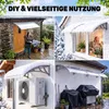 Outsunny Pultová stříška nad vchodovými dveřmi 110 x 60 x Náhled obrázku produktu 8