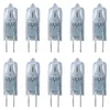 10 x Halogen Leuchtmittel Stiftsockel 10W G4 12V klar 130lm Produktbild-Vorschau 1