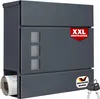 MONZANA® Cassetta Postale da Esterno XXL Acciaio Incl. 2 Anteprima dell’immagine prodotto 1