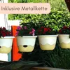 2er Set Blumentopf Hängend Blumenampel Außen Hängetopf für Produktbild-Vorschau 6