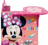 A pink Minnie Mouse themed desk and storage chair for children. Anteprima dell’immagine prodotto