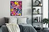 MuchoWow® Gerahmtes Poster Design - Superstar - Cool - Produktbild-Vorschau 5
