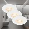 Zestaw lamp wpuszczanych LED 3 5W IP44 biały 3000K Ø9cm Podgląd zdjęcia produktu 3