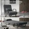Poltrona reclinabile con funzione letto, poltrona 3-in-1 Anteprima dell’immagine prodotto 7