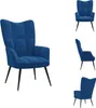 A collage of a blue velvet armchair from different angles. Náhled obrázku produktu