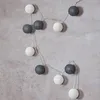 10er Lichterkette LED Ø6cm Kugeln Girlande Lampions Produktbild-Vorschau 4