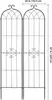 SucceBuy Rankgitter 220x52,5 cm 2er-Set, Metall Rankhilfe Produktbild-Vorschau 8