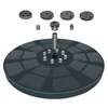 INF Solar Springbrunnen mit bunter Beleuchtung und 6 Düsen Produktbild-Vorschau 3