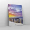 Bild auf Leinwand - Leinwandbild - Einteilig - Berge Schnee Produktbild-Vorschau 4
