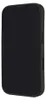 A black smartphone case shown from a side angle. Produktbild-Vorschau