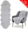 XXL Lammfell 180x60cm Teppich Kunstfell Bettvorleger Produktbild-Vorschau 1