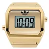 Adidas Damen Ring Uhr DIGITAL TWO RING Edelstahl gold Produktbild-Vorschau 1