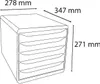 Exacompta Ladebox BIG-BOX PLUS 3097294D, 5 laden, Productafbeelding-voorbeeld 14