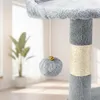 belviona škrabadlo pre mačky, kompaktné 112 cm škrabadlo s Náhľad obrázku produktu 3