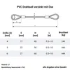Seilwerk STANKE PVC Drahtseil 6 mm 6x7 verzinkt mit Öse, Produktbild-Vorschau 4