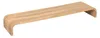 Wandregal/Bucherregal Fixy - braun - Lamellen Holzoptik - Produktbild-Vorschau 2