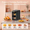 friteuse à air chaud 10L double chambre, 2600W Digital Dual Voir les images du produit 3