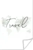MuchoWow® Poster Weltkarte - Aquarell - Minimalismus 40x60 Produktbild-Vorschau 1