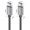 deleyCON 1m 240W USB-C Ladekabel Schnellladekabel PD3.1 Produktbild-Vorschau 2