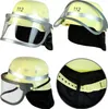 Feuerwehr Helm mit Visier für Kinder | Gelb Produktbild-Vorschau 2