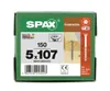 SPAX TELKO ohne Linse T-STAR+ T20 WIROX 5 x 107 150 Stk Produktbild-Vorschau 16