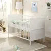 Baby-Delux Babybett Kinderbett Jack Umbaubar 140x70 Weiß Produktbild-Vorschau 4