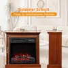 Cheminée électrique HOMAVO18'' avec chauffage -  900/1800 W Voir les images du produit 9