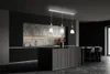 B-Leuchten 3-flg LED Pendelleuchte Sam Nickel Produktbild-Vorschau 6