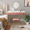 Schminktischel Deluxe – Rosa – Inklusive Spiegel & Hocker – Produktbild-Vorschau 3