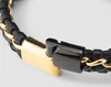 SERASAR | Bracciale in pelle da uomo [Acciaio] con doppia Anteprima dell’immagine prodotto 13
