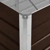 vidaXL Zahradní zvýšený záhon hnědý 320 x 80 x 45 cm Náhled obrázku produktu 6