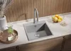 PRIMAGRAN Spülbecken Grau 48x50cm, Granitspüle 1 Becken + Produktbild-Vorschau 2