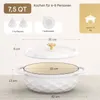 Casserole en fonte (7,1 litres), forme ovale, incluant des Voir les images du produit 2