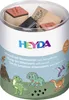 HEYDA Motivstempel-Set "Dinosaurier" Klarsicht-Runddose 15 Produktbild-Vorschau 1